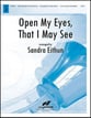 Open My Eyes that I May See Handbell sheet music cover